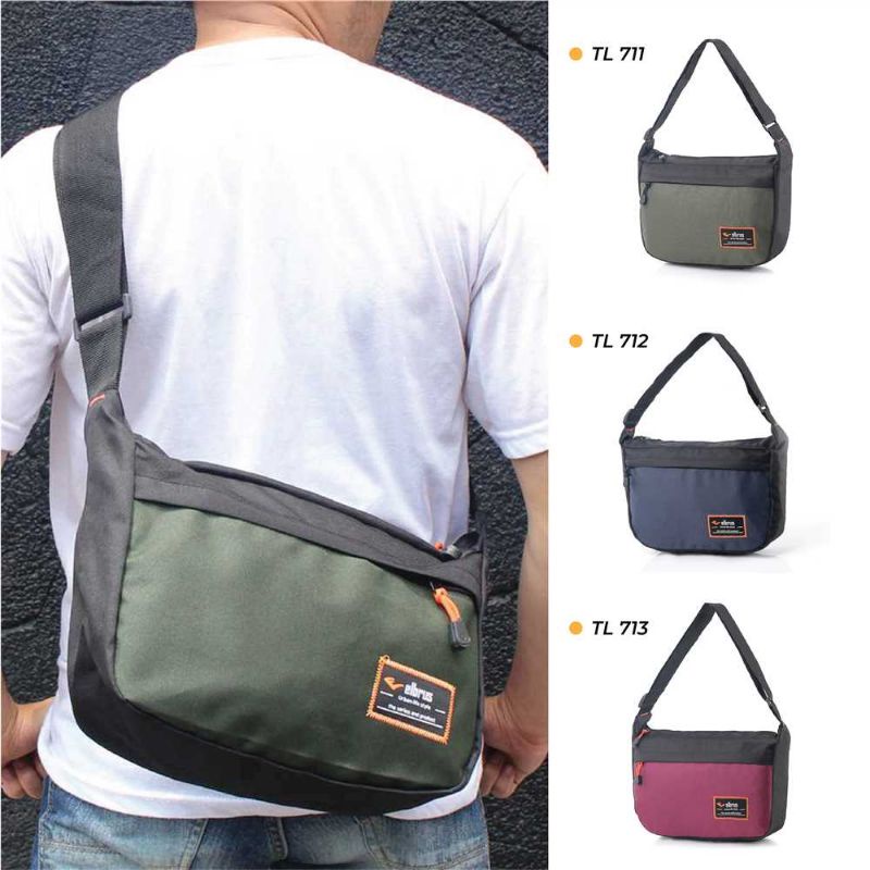 AUTHENTIC Tas Selempang Bahu Sling bag Shoulder Soulder Sholder Shoulderbag Pria Cowok Kerja Sekolah kanvas canvas wanita cewek Pamo AAACH [ Steckbag - All Varian ] slingbag tas selempang waterproof