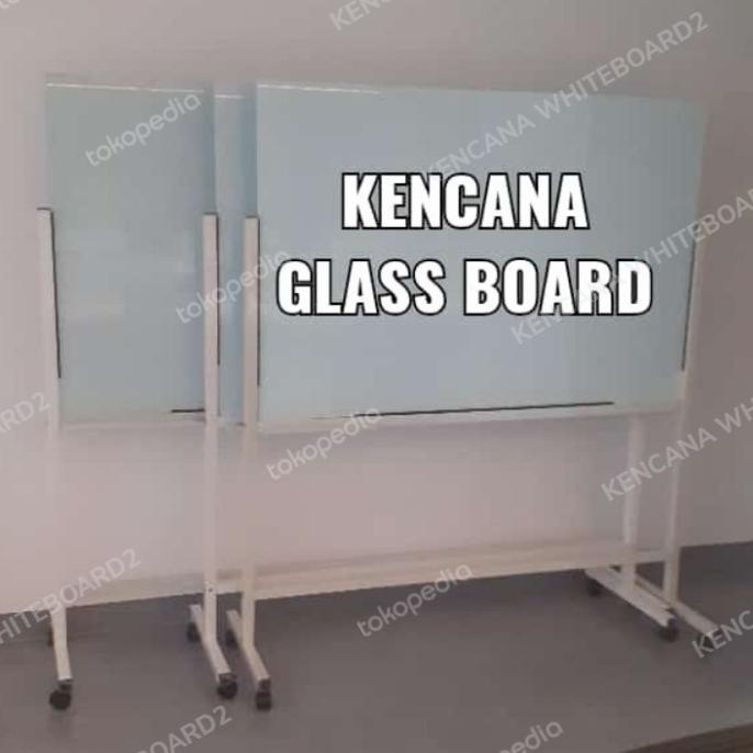 

Papan Tulis kaca Standing 100 150 Cm