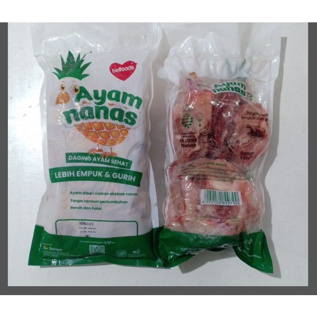BELFOODS AYAM NANAS 450GR POTONG 8 LOW FAT CHICKEN HALAL