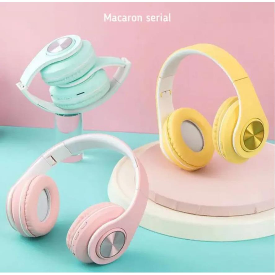 HEADSET BLUETOOTH P33 MACARON INPODS HEADPHONE EARPHONE HANDSFREE