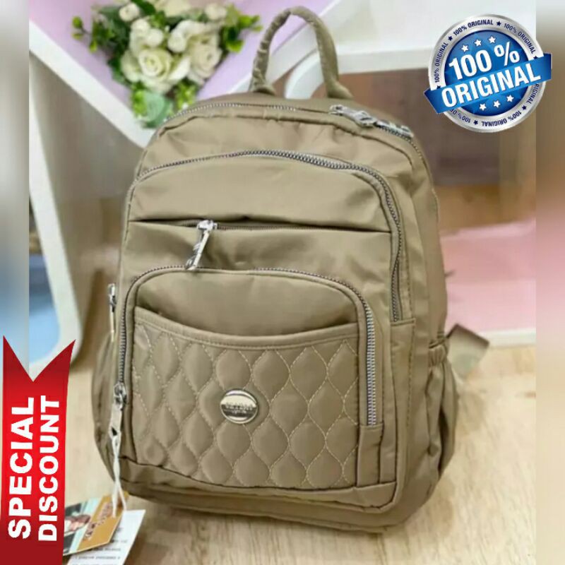 Original Tas Ransel CHIBAO BORDIR Wanita Import High QUALITY Anti Air Terbaru SUPER