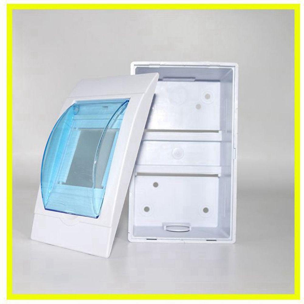 Chookyy Penutup Transparan Elektrik Tahan Air 2-3/3-4/4-6/5-8/9-12 Cara Kotak Plastik Tempel Dinding Indoor