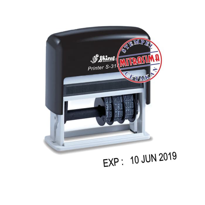 

Stempel Expired / stempel Kadaluarsa dengan tinta khusus plastik PROMO