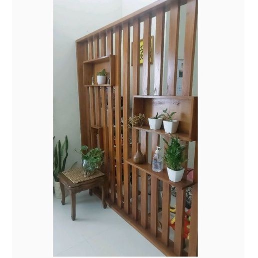 partisi ruangan / sekat rumah dari kayu minimalis bisa custom ukuran