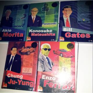 Buku Biografi Orang Sukses Hard Cover