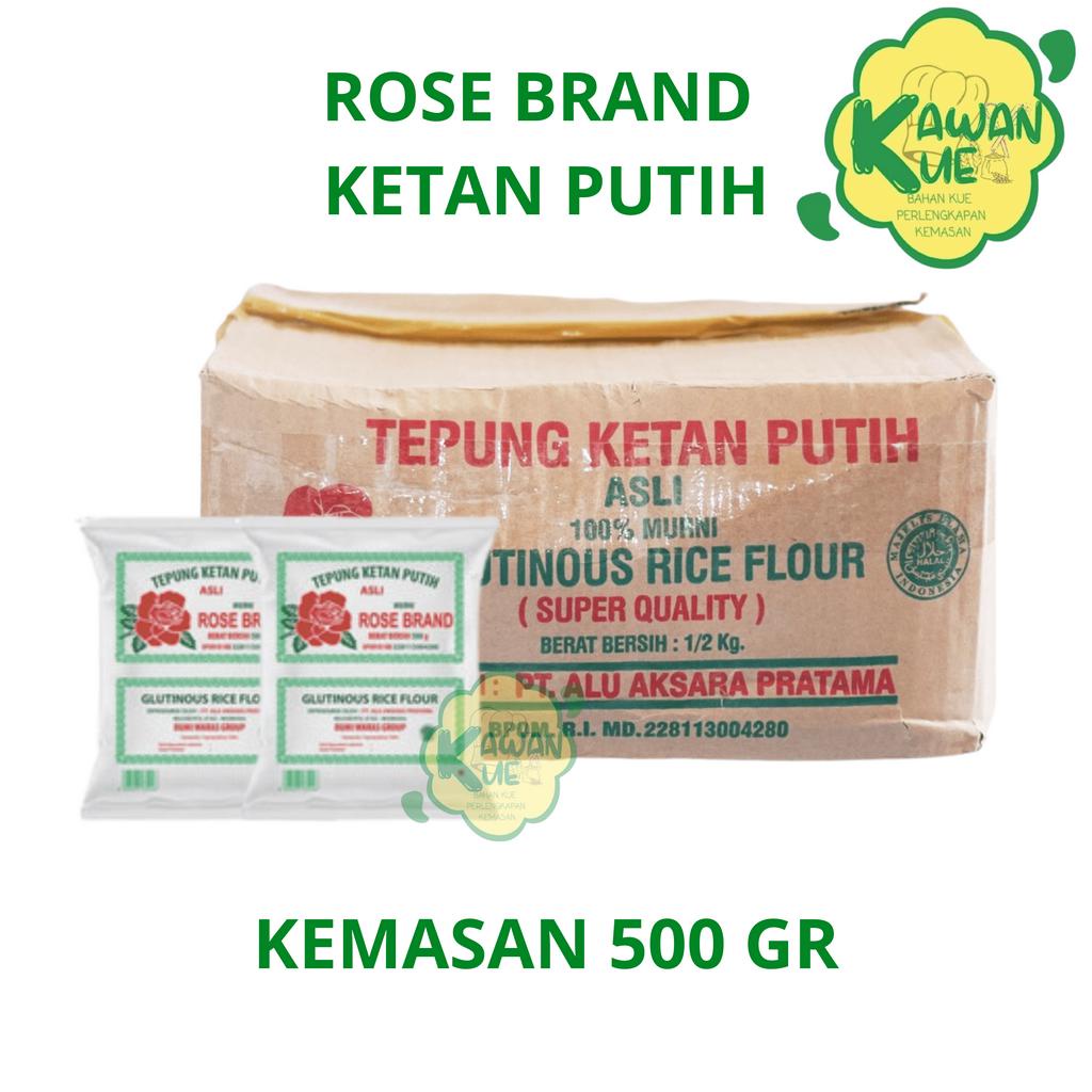 

ROSEBRAND TEPUNG KETAN PUTIH Kemasan TIMBANG 500 gr