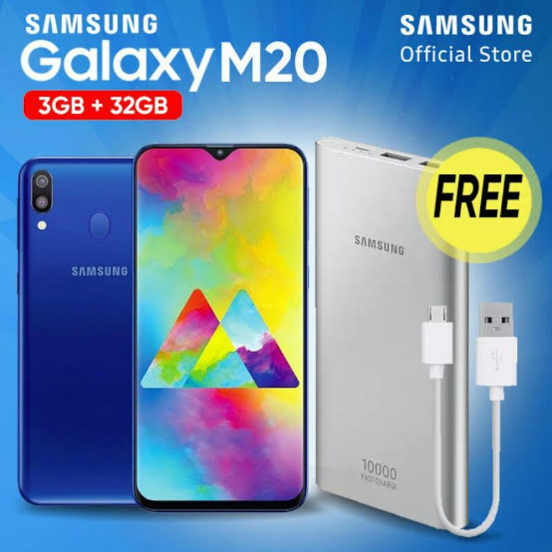 Samsung Galaxy M 19 Ram 3gb 32gb Garansi Resmi Sein Shopee Indonesia