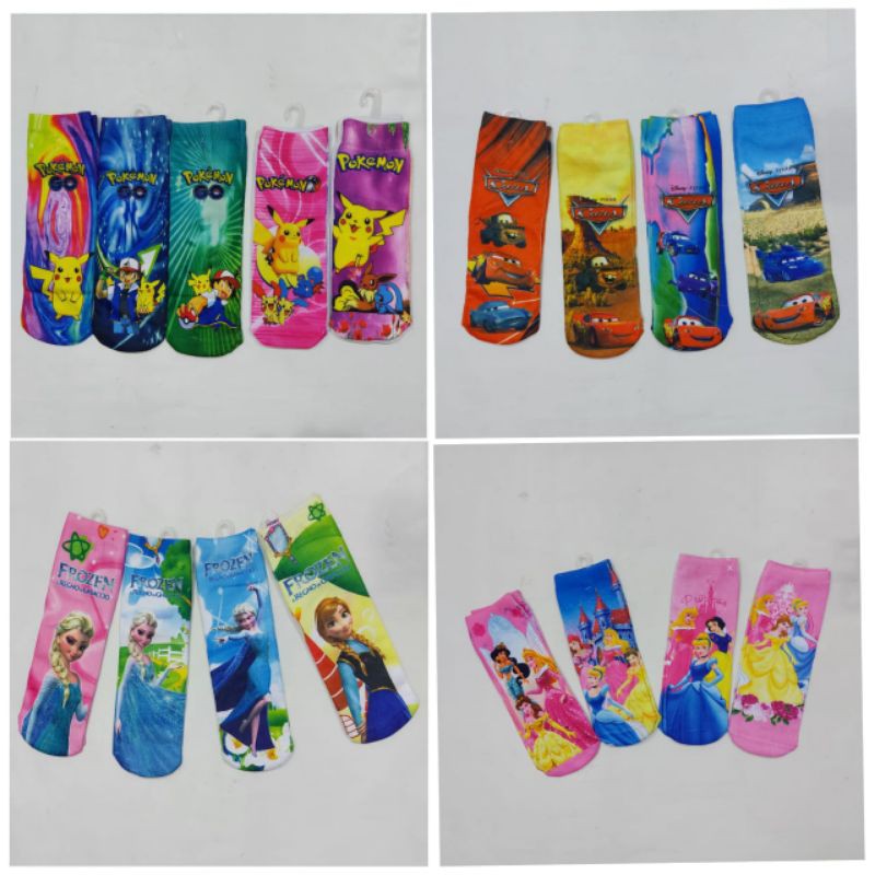 Kaos Kaki Anak Motif Tanpa Jempol