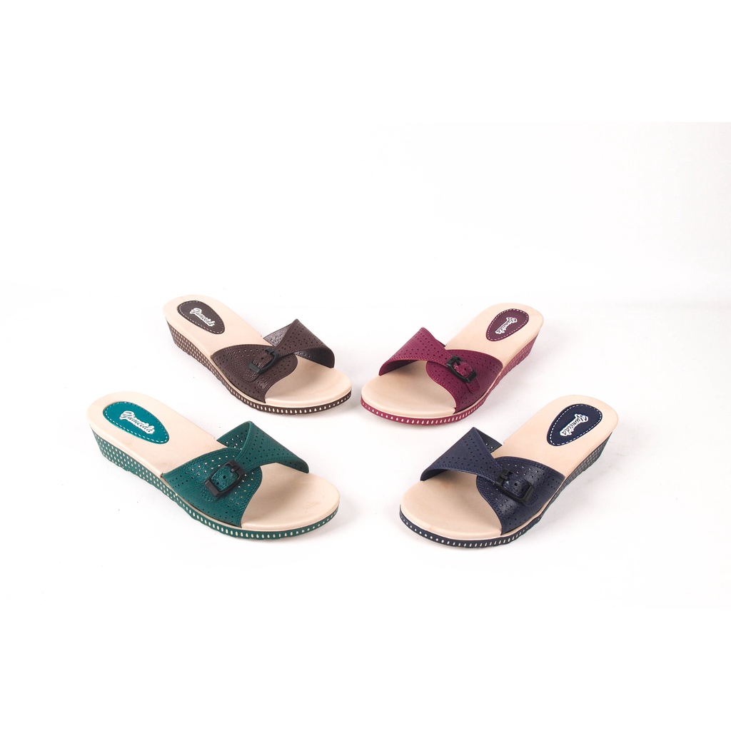 Sandal Flat Wanita Yumeida LD 8093 - Sandal Karet