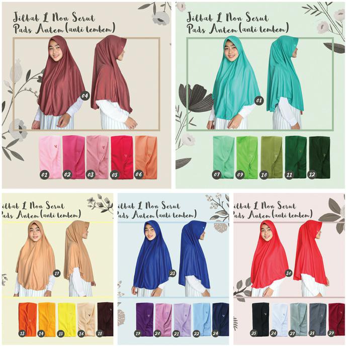 Jilbab Xl Non Serut Bahan Kaos Pe Elevenia