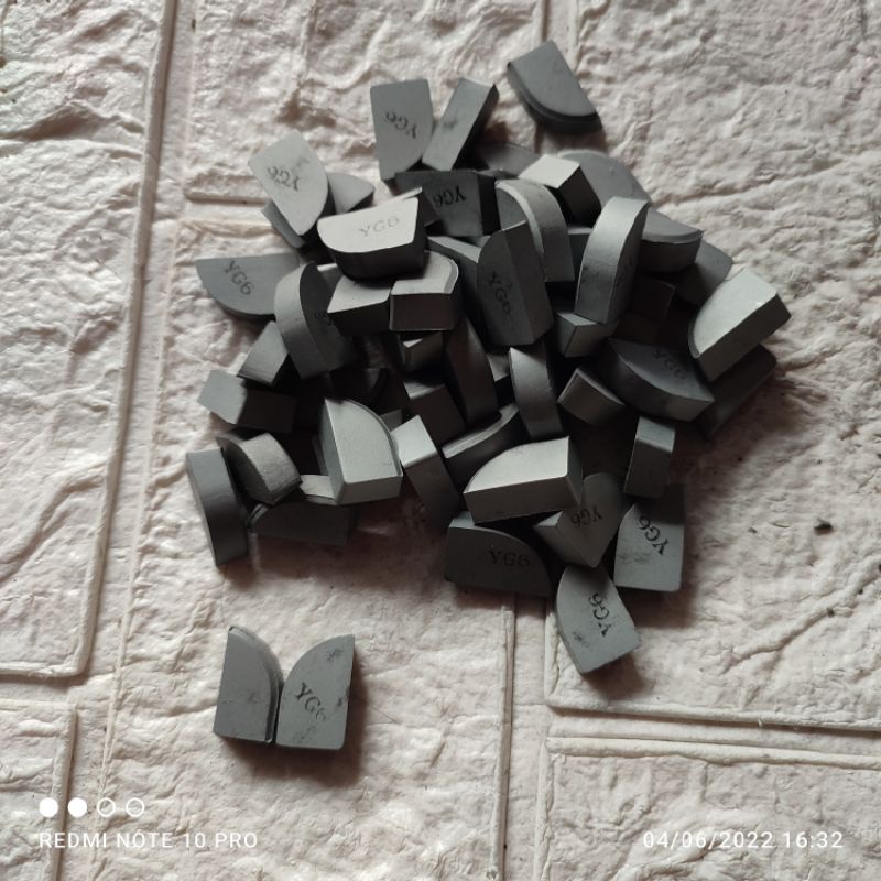 Mata widia A420 dan A420Z YG6 betel widia kanan kiri mata pisau bubut carbide