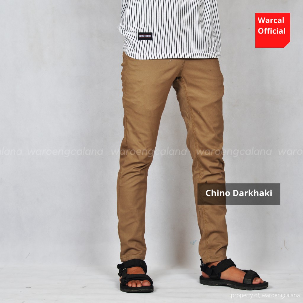 Chino Pants Brown Original Lokal Brand