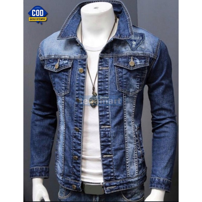 Promo Turun Harga,,, Jaket Pria Distro Premium Wangkers Jaket Lep VK501 Jaket Denim / Jaket Pria / J