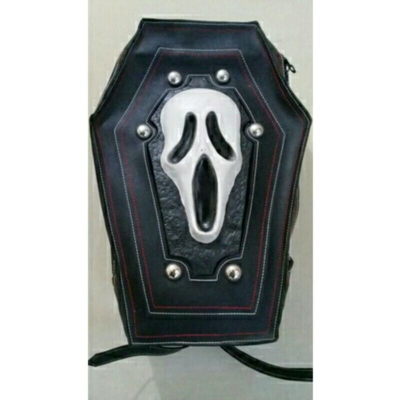 Tas Peti Mati (Leather Coffin Backpack)