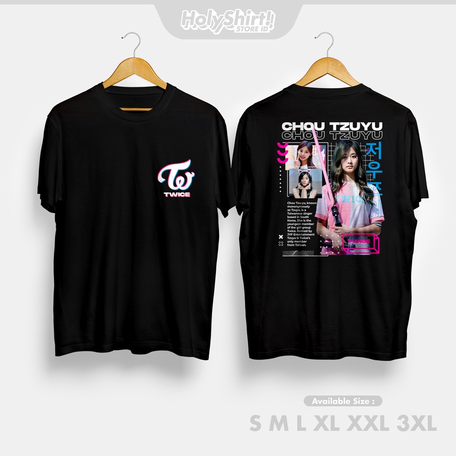 Kaos Baju Tzuyu Twice Aesthetic Kaos Kpop