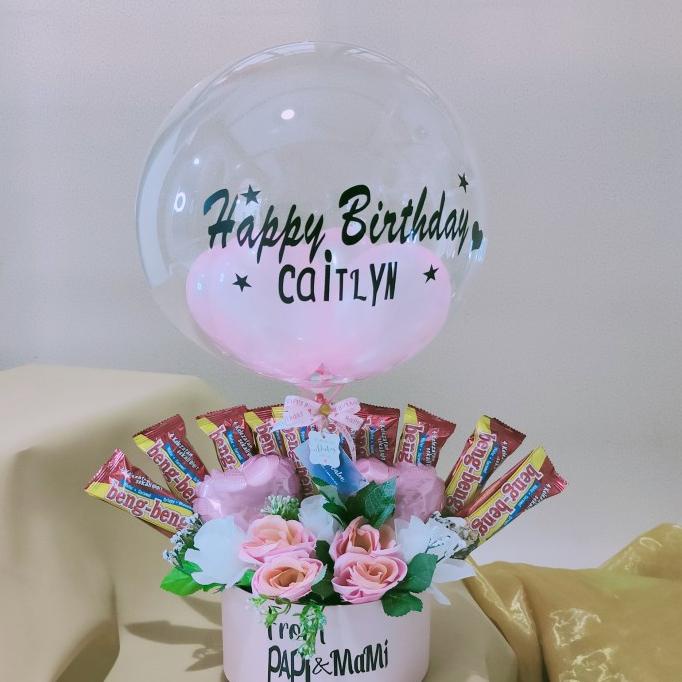 BUKET BUNGA/BUKET BALON/BUKET SNACK/BALON BOX/BALON ULTAH/BALON SNACK SDC413442
