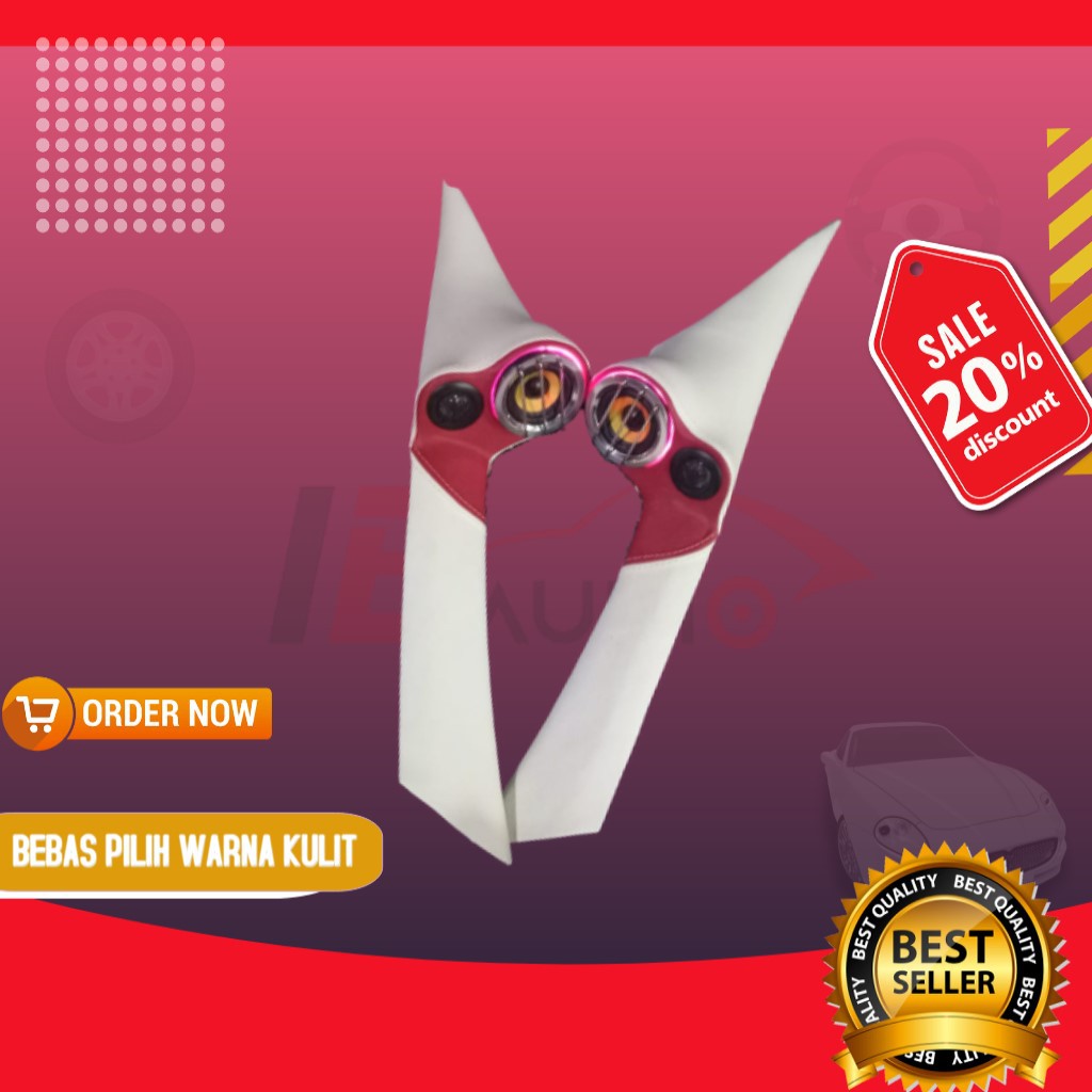 Garnish Cover Tiang Pilar A Mounting Speaker Depan Mobil 3 Way Midrange Tweeter Agya Ayla Calya Sigr