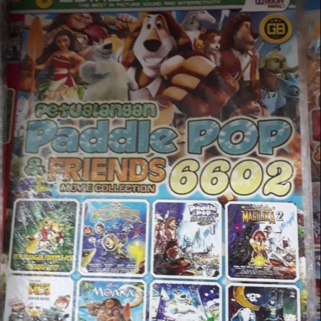 Kaset dvd PADDLE POP FRIENDS 6602