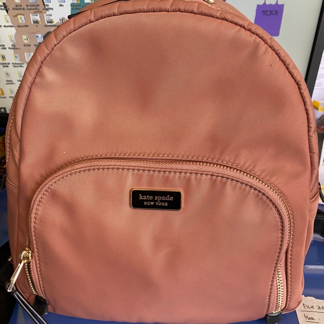 Preloved Kate Spade Medium down backpack