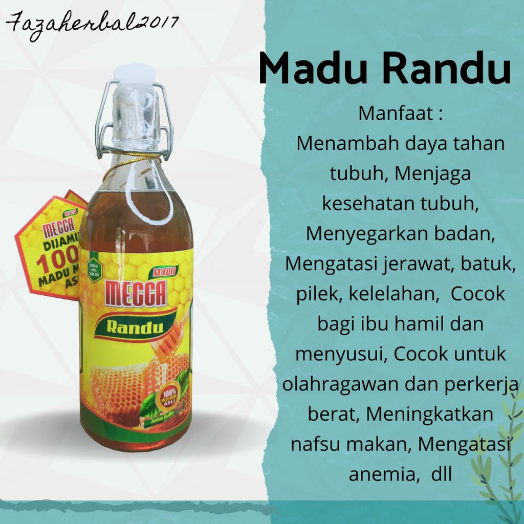 Madu Randu Murni Mecca