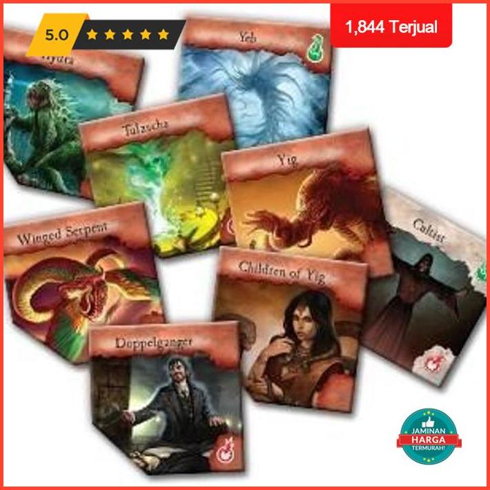 Jual Puncak Promo Eldritch Horror Expansion Forsaken Lore Board Game Limited Shopee Indonesia