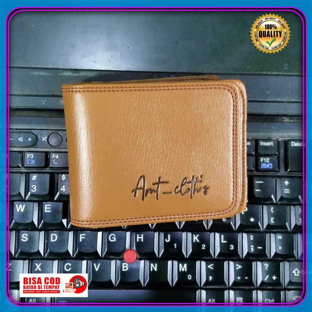 Lagi FLASH SALE!! Dompet Pria pendek AMT  Terbaik Dewasa Lipat