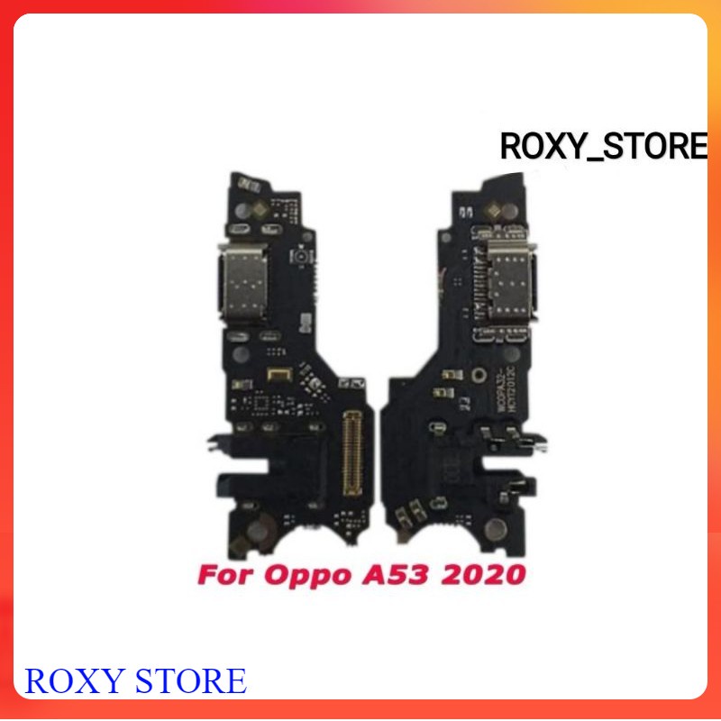 Board Charger Papan Cas Headset PCB Oppo A32 2020 / A33 2020 / A53 2020 Mic