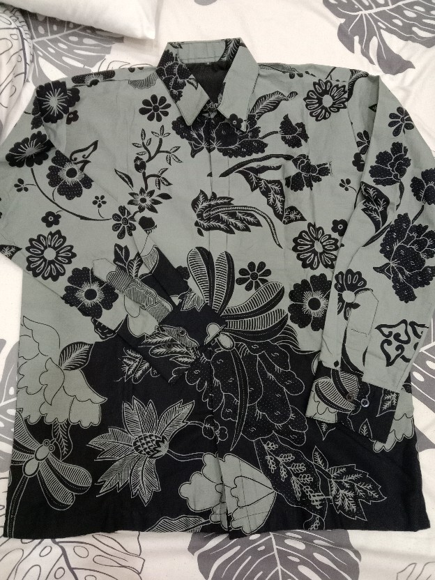 Kemeja Batik Pria Slimfit Lengan Panjang Premium Batiknya Julio Osl33