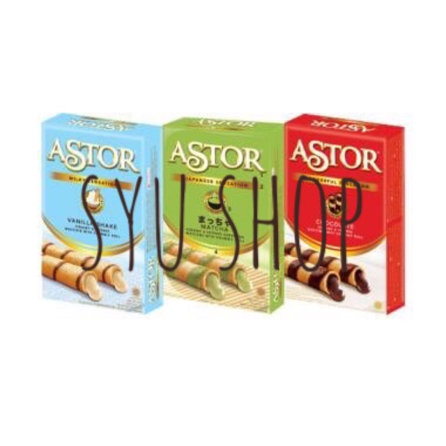 

Astor greentea matcha vanilla coklat box 40 gr