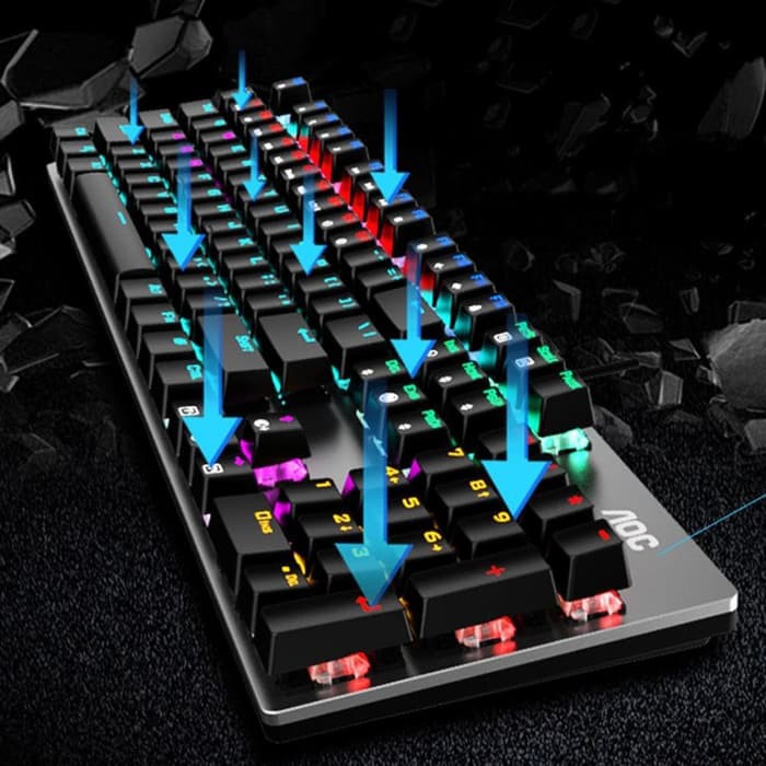 Keyboard Gaming Mechanical AOC GK410