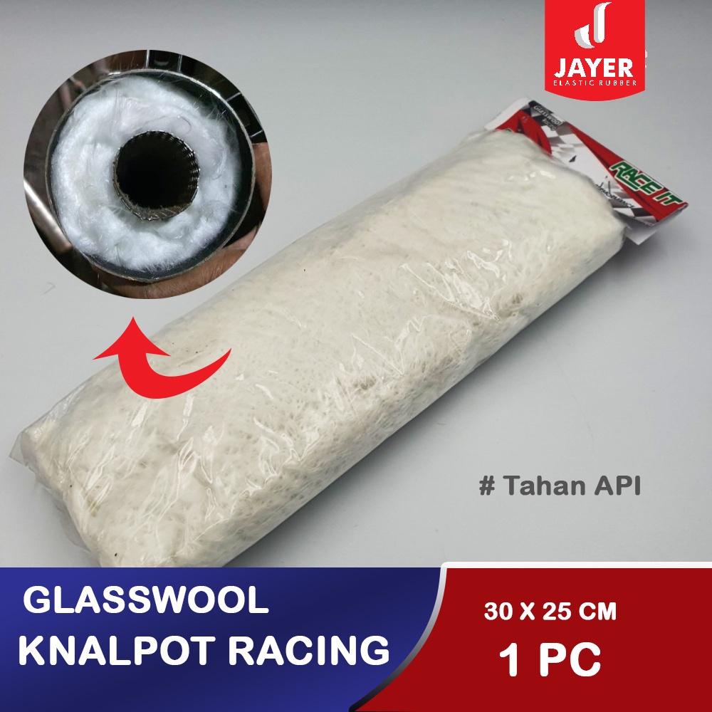 Glasswool Gaspul Knalpot Motor Racing Tahan bakar Berkualitas