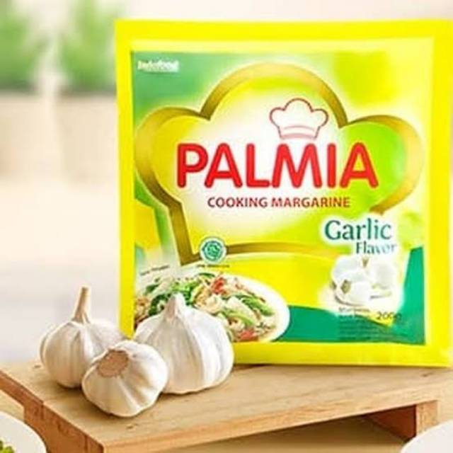 Palmia Garlic Flavor Palmia Cooking Margarine 200 gram