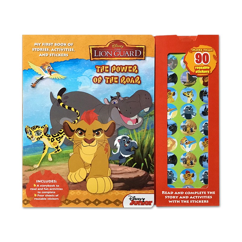 N-Disney Lion Guard Story Sticker Book