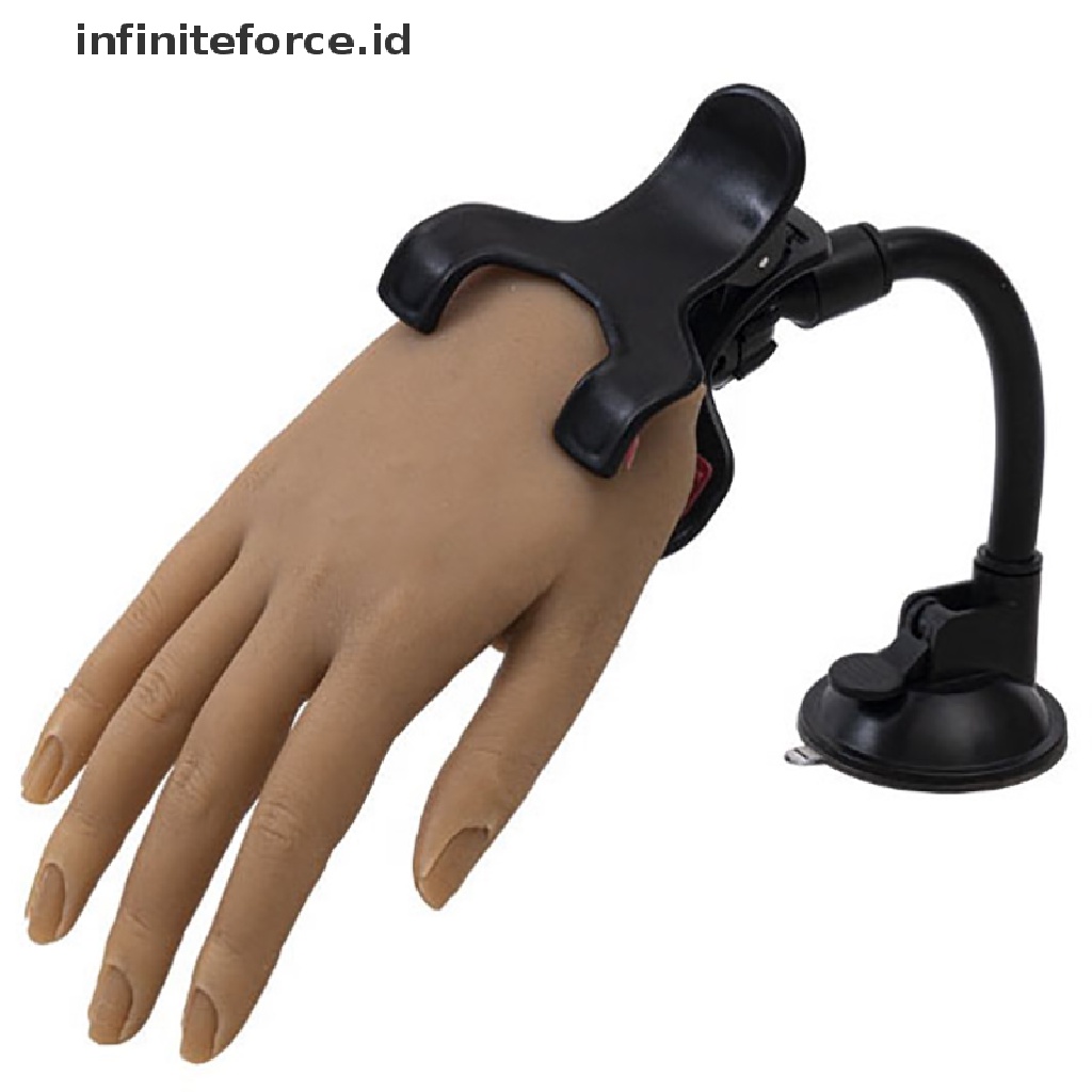 Infiniteforce.id 1Pc Tangan Palsu Untuk Latihan Nail Art / Manicure