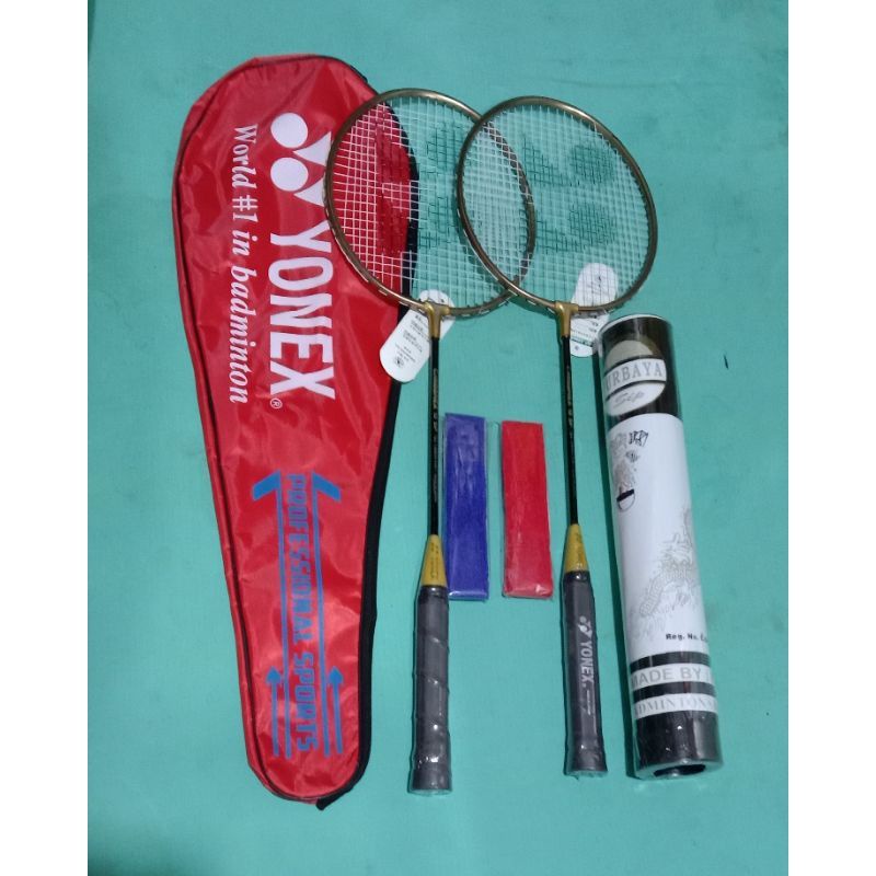 paket Raket badminton Yonex carbonex 9 SP