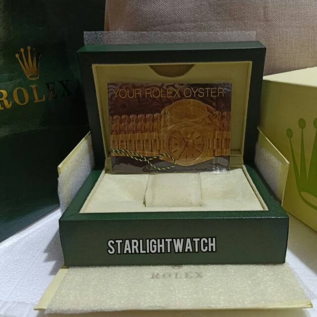 KOTAK JAM TANGAN BOX ROLEX ORIGINAL