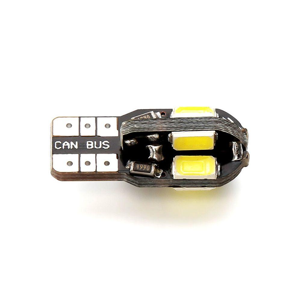 Populer 10pcs Lampu Plat Lampu Bohlam Lampu Super Terang 8SMD 5730col LED Dome Map