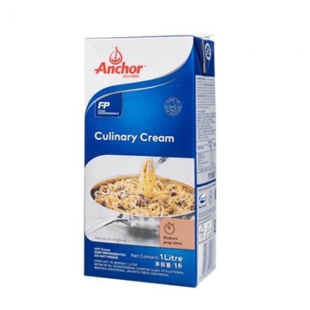 Anchor Cooking Culinary Cream 12x1Liter - Cooking Gosend Grab