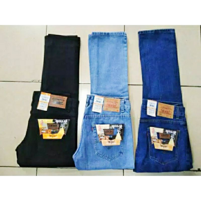 Celana Panjang Pria Standar Reguler Celana Jeans Panjang Pria Celana Basic Pria Celana Panjang jeans Pria Basic