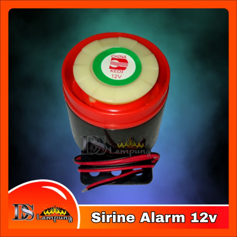 Sirine Alarm 12V Decibel Active Buzzer Alarm Mobil Motor Dll