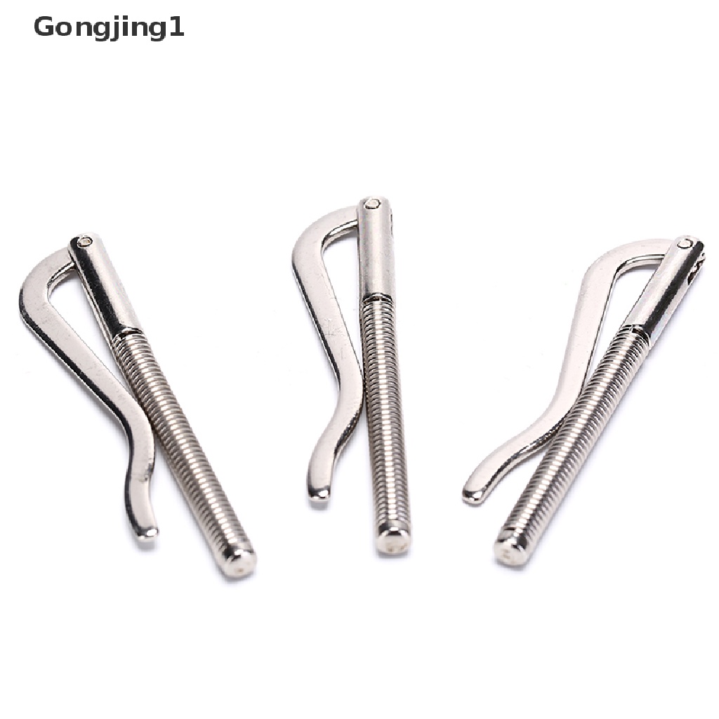 Gongjing1 Klip Penjepit Uang Bahan stainless steel Warna silver