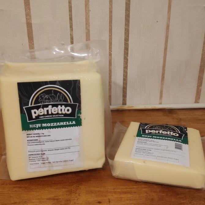 

READY COD Keju Mozzarella Perfetto 1 KG