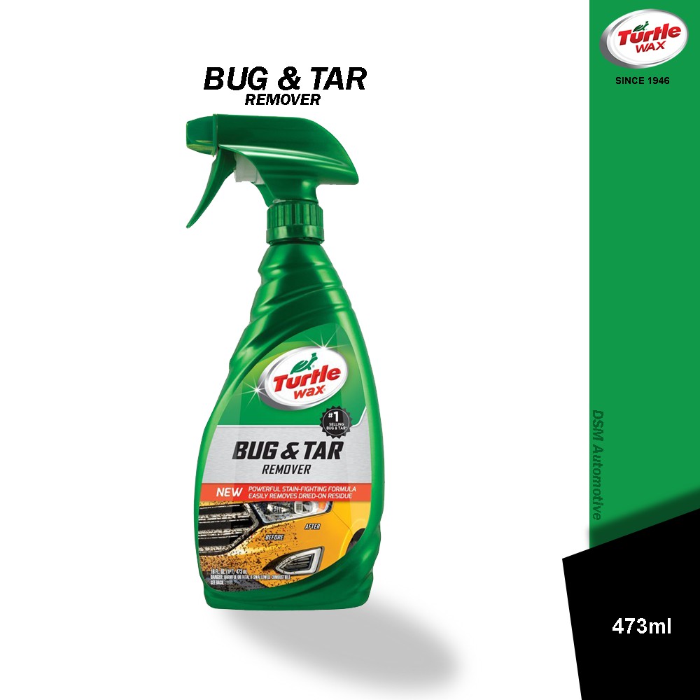 Turtle Wax Bug &amp; Tar Remover 473 ml - Liquid / Hilangkan Noda Aspal Serangga Getah Pohon