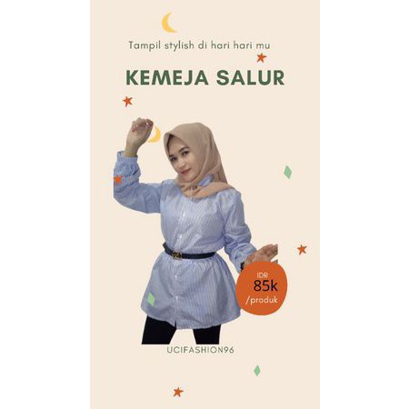 KEMEJA VIRAL-KEMEJA SALUR-KEMEJA KERJA-KEJA WANITA