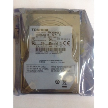 Hardisk laptop toshiba 320gb