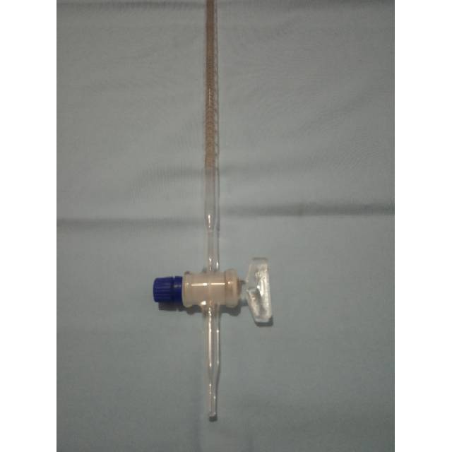 Buret 25ml PYREX keran kaca