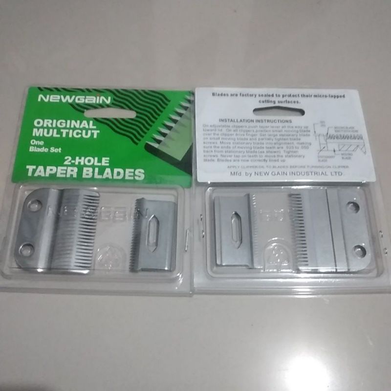 Taper blade multicut