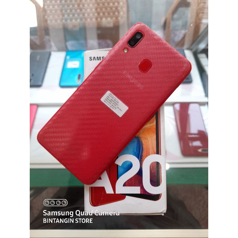 SAMSUNG A20 RAM 3/32GB | HP SECOND | HP BEKAS| HANDPHONE SECOND | HANDPHONE BEKAS