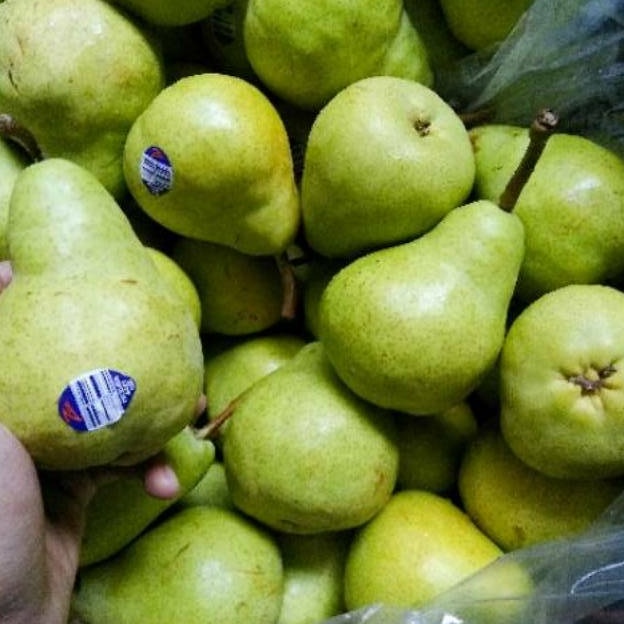 Buah Pear Packham Import USA | Pir Pakam Hijau / Pir Jambu Manis