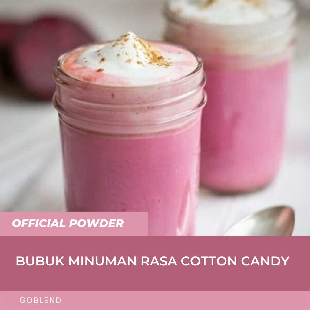

Bubuk minuman cotton candy - bubuk minuman rasa cotton candy - bubuk minuman premium cotton candy
